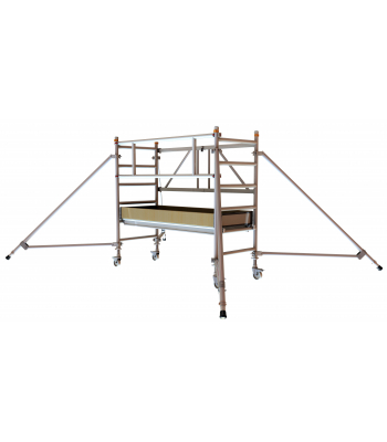 Zarges EN1004 PaxTower Modular Tower System Platform Height 0.6m (inc EN1004 Stabiliser & Toe Board Pack) - Code 5535212