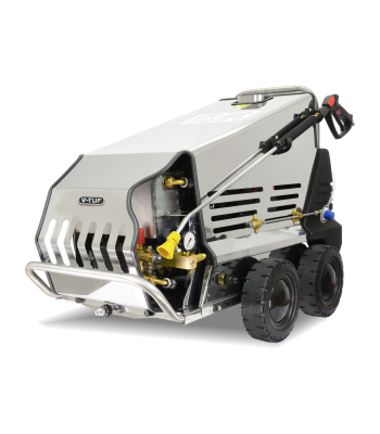 V-TUF Rapid VTS1208HPC XL Mobile Hot Site Pressure Washer 110v, 80 Bar, 12 L/Min - High Temperature - Code RAPIDVTS1208HPC