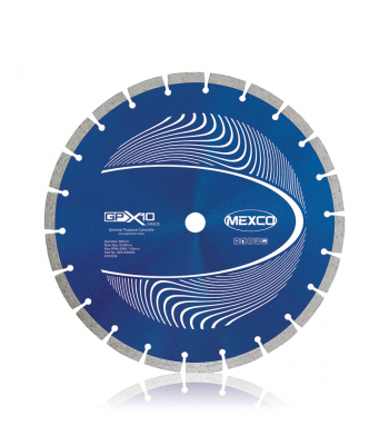 Mexco GP Concrete Diamond Blade - 350mm x 3.2mm x 20.00mm - Code GPX1035020