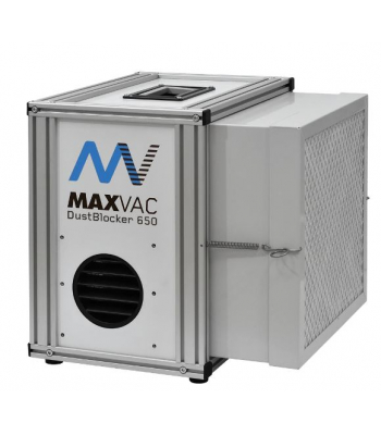 Maxvac Dustblocker DB650 Air Scrubber Cleaner, 650m3/H Air Flow - Dual Voltage
