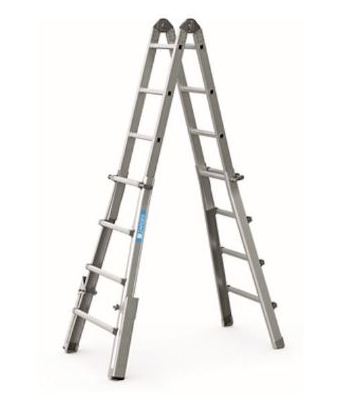 ZARGES 4 X 4 VARIOMAX V 4-SECTION TELESCOPIC LADDER - 41383