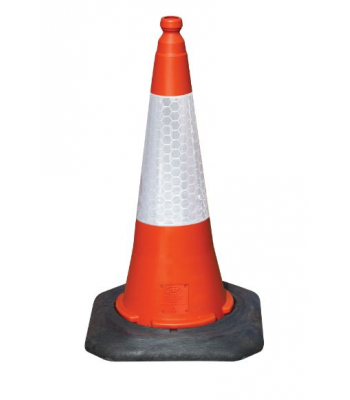 JSP Dominator™ 75cm Road Traffic Cone with Sealbrite™ Sleeve ORANGE - JBF069-240-600 (Per Cone)
