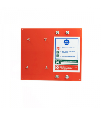 Evacuator Scaffold Mounting Plate SM 300 x 350 w/FA - FMCEVASYNBOARDSF