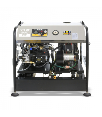 V-Tuf RAPID PTR21200 200BAR 21L/MIN HONDA GX390 PETROL ELECTRIC START ENGINE STATIC HOT WATER PRESSURE WASHER