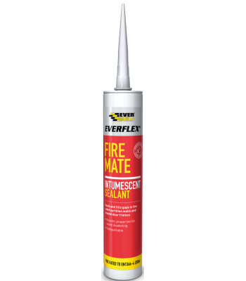 Everbuild Intumescent Acrylic Sealant Firemate 310ml Mastic White - Box of 25