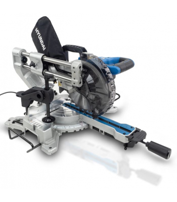 Hyundai HYMS1500E 1500W Electric Mitre Saw / Chop Saw with 210mm Blade, 230V | HYMS1500E