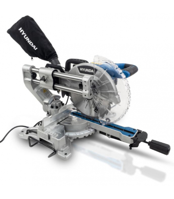 Hyundai HYMS2000E 2000W Electric Mitre Saw / Chop Saw with 255mm Blade, 230V | HYMS2000E