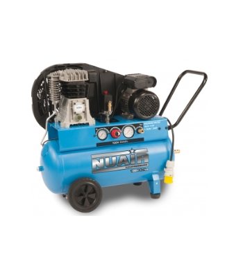 NUAIR Belt Driven Lubricated - TECH PRO 110 Volt Series 1.5kW, 255 L/MIN - S-28DA4C4FPS060