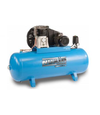 NUAIR - BELT DRIVE WORKSHOP AIR COMPRESSOR, 3 kw, 230v, 200 LITRE  - 18 CFM 4 HP - S-36LN684FPS144