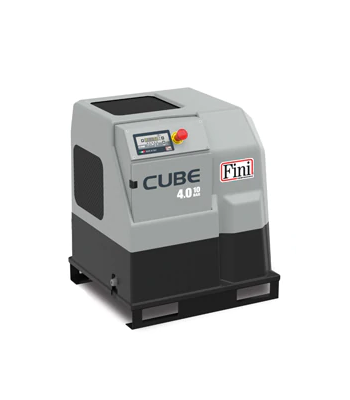 Fini Cube 4.0-10 Floor Mounted Direct Drive Screw Compressor 4kw 400V 16.2 CFM 10 Bar - V51PD92FNM443