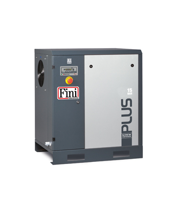 FINI PLUS Rotary Screw Air Compressor 1515,  15kW, L/MIN 1300, 15 BAR - F-V60NR92FNM960