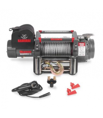 WARRIOR WINCH - 5250EN  ELECTRIC WINCH WITH STEEL CABLE 12/24V AVAILABLE
