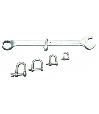 Tool@rrest Global 8mm D-Shackle Tether - Code ST100004