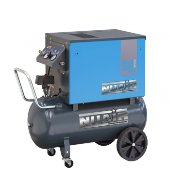 NuAir Belt Driven Lubricated AIR SIL EVO B3800B/3CM/100, 23OV, 2.2kW, 330 L/MIN