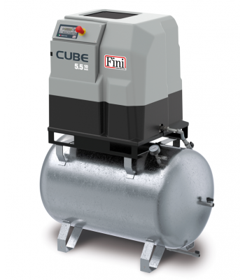 CUBE Series - Fixed Speed Direct Drive Screw Compressors CUBE 5.5-10-270 Z, 5.5kW, 400V, 10 Bar, 705 L/MIN - F-V91PE92FNM401