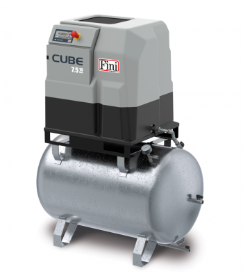 CUBE Series - Fixed Speed Direct Drive Screw Compressors, CUBE 7.5-10-270 Z, 7.5kW, 400V, 1050 L/MIN, 10 BAR F-V91PO92FNM401