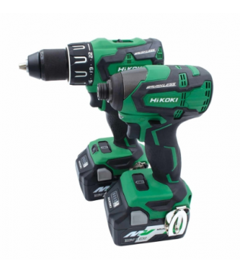 HIKOKI KC18DBFL2/JDZ 18v Brushless Twin Pack with 2x2.5/5ah Batteries