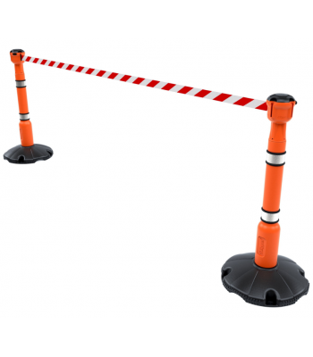 Skipper Free Standing Retractable Barrier Kit 9m - Code KIT10 - available in different colours