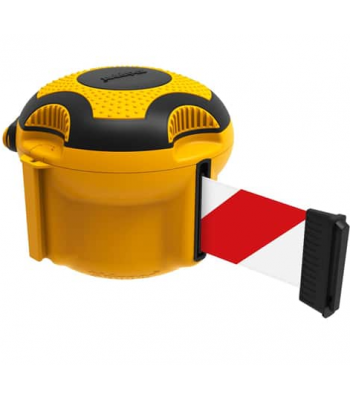 Skipper Barrier Tape XS Unit Yellow inc 9m Retractable Barrier Tape -  Code XS01-YRW