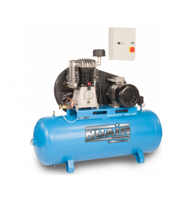 NUAIR Mounted Piston Compressor NB10/270 FT 10 DS - STATIONARY, 7.5kW, L/MIN 1080