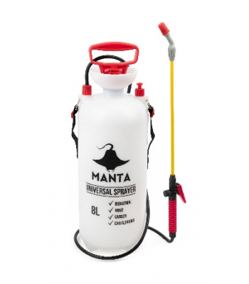 Manta Pressure Sprayer 8ltr (Nitrile Seals) - S0800