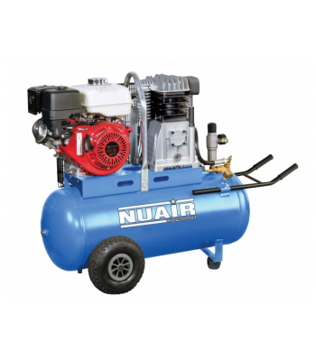 NUAIR Mounted Piston Compressor - B3800/5.5S/100 HONDA, L/MIN 390, 10 BAR - PETROL - S-36FC7P1FPS044
