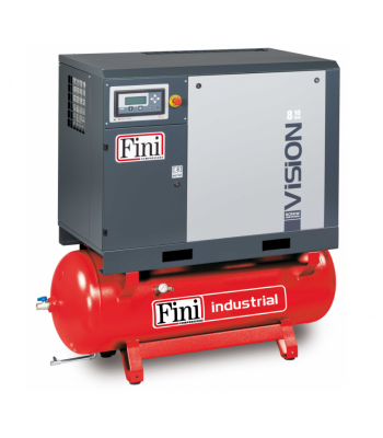 FINI NEW VISION Rotary Screw Air Compressor 810-270, 7.5kW, L/MIN 1000, 10 BAR F-V91SH92FNM701