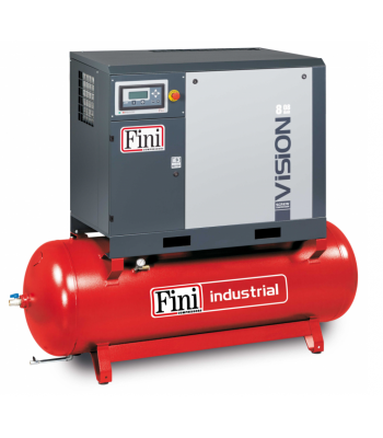 FINI NEW VISION Rotary Screw Air Compressor 8-08-500, 7.5kW, L/MIN 1250, 8 BAR F-V83SG92FNM701