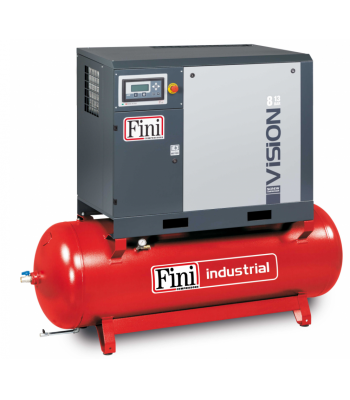 FINI NEW VISION Rotary Screw Air Compressor 8-13-500, 7.5kW, L/MIN 750, 13 BAR F-V83SM92FNM701