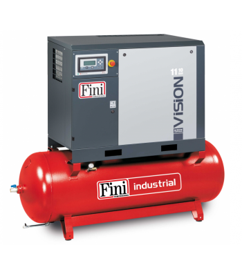 FINI NEW VISION Rotary Screw Air Compressor 11-10-500, 11kW, L/MIN 1500, 10 BAR F-V83SP92FNM701