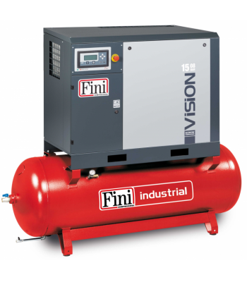 FINI NEW VISION Rotary Screw Air Compressor 15-08-500, 15kW, L/MIN 2150, 8 BAR F-V83SR92FNM701