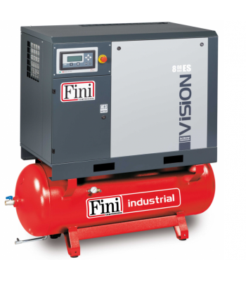 FINI NEW VISION Rotary Screw Air Compressor 8-08-500 ES, 7.5kW, L/MIN 1250, 8 BAR F-V83SG92FNM801