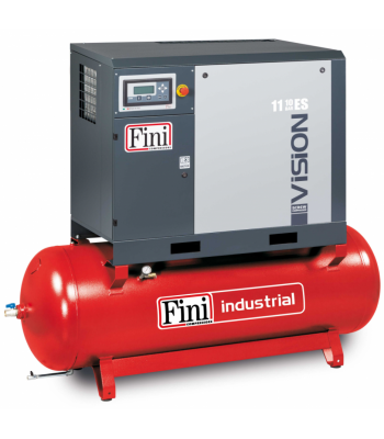 FINI NEW VISION Rotary Screw Air Compressor 11-10-500 ES, 11kW, L/MIN 1500, 10 BAR F-V83SP92FNM801