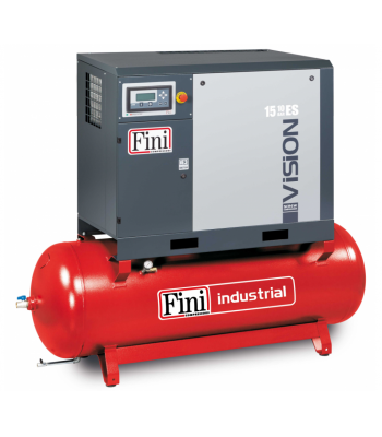 FINI NEW VISION Rotary Screw Air Compressor 15-10-500 ES, 15kW, L/MIN 1850, 10 BAR F-V83SS92FNM801
