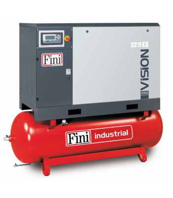 FINI NEW VISION Rotary Screw Air Compressor 22-08-500 ES, 22kW, L/MIN 3350, 8 BAR F-V83SJ92FNM801