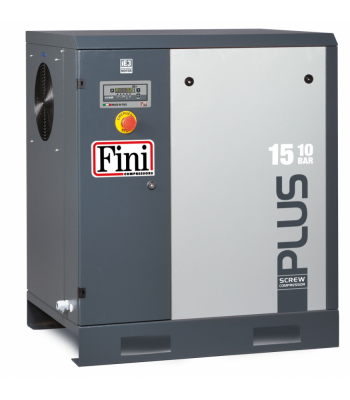 FINI PLUS Rotary Screw Air Compressor 1510, 15 kW, L/MIN 1850, 10 BAR F-V60NQ92FNM760