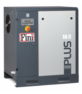 FINI PLUS Rotary Screw Air Compressor 1610, 15kW, L/MIN 2050, 10 BAR F-V60NY92FNM760