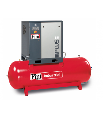 FINI PLUS Rotary Screw Air Compressor 808-500, 7.5kW, L/MIN 1250, 8 BAR F-V83NG92FNM701