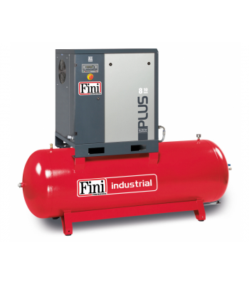 FINI PLUS Rotary Screw Air Compressor 810-500, 7.5kW, L/MIN 1000, 10 BAR F-V83NH92FNM701