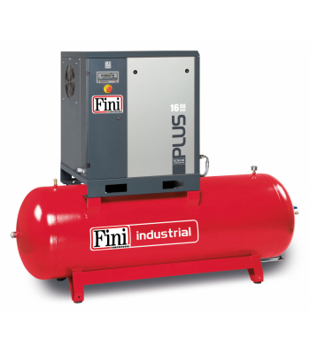 FINI PLUS Rotary Screw Air Compressor 1608-500, 15kW, L/MIN 2350, 8 BAR F-V83NB92FNM701