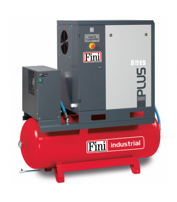 FINI PLUS Rotary Screw Air Compressor 808-270 ES, 7.5kW, L/MIN 1250, 8 BAR F-V91NG92FNM801