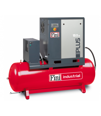 FINI PLUS Rotary Screw Air Compressor 1510-500 ES, 15kW, L/MIN 1850, 10 BAR F-V83NQ92FNM801
