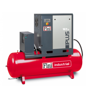 FINI PLUS Rotary Screw Air Compressor 1608-500 ES, 15kW, L/MIN 2350, 8 BAR F-V83NB92FNM801