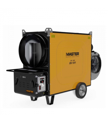 Master AIR-BUS BV 691 – indirect oil fired air heater - 1-way and 4-way Output options available