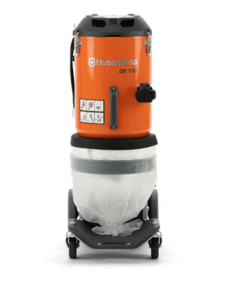 Husqvarna DE110 H Class Dust Collector 240v