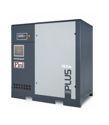 FINI PLUS Rotary Screw Air Compressor 7510 VS VARIABLE SPEED, 75kW, L/MIN 10500 - 4200, 10 BAR F-V60BE97FNM760