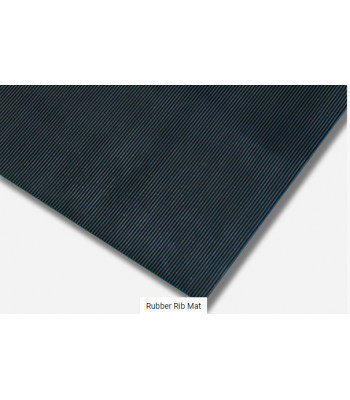 Blue Diamond Rubber Rib - Surface Protection Matting