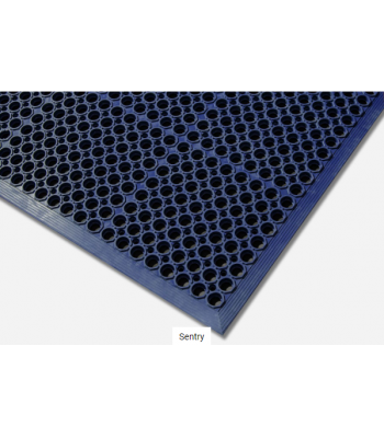 Blue Diamond Sentry - Durable Rubber Honeycomb External Entrance Matting