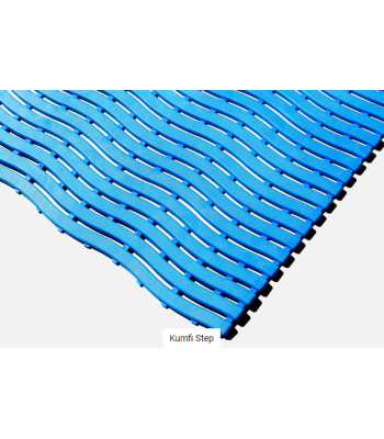 Blue Diamond Kumfi Step Matting - Designed for Swimming Pool & Changing Areas