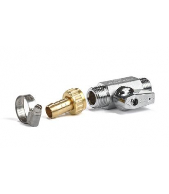 Dantherm Draining tap and screwed hose connector - 396243